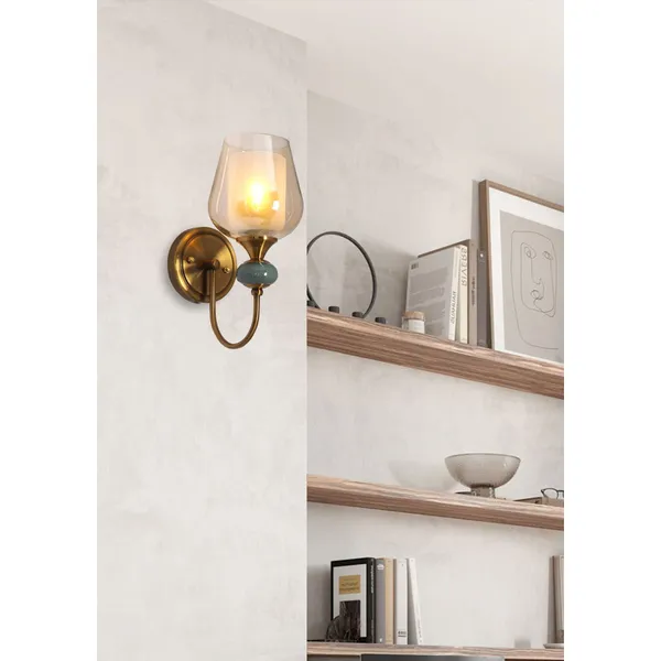 Antique_Brownass_Metal_Marble_Stone_Glass_Modern_Wall_Light_Default_Title