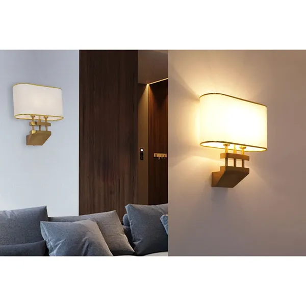Antique_Brownass_Metal_FaBrownic_Shade_Modern_Wall_Light_Default_Title