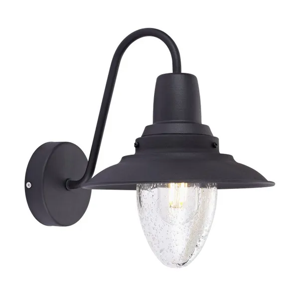 Black_Metal_Glass_Outdoor_Wall_Light_Default_Title