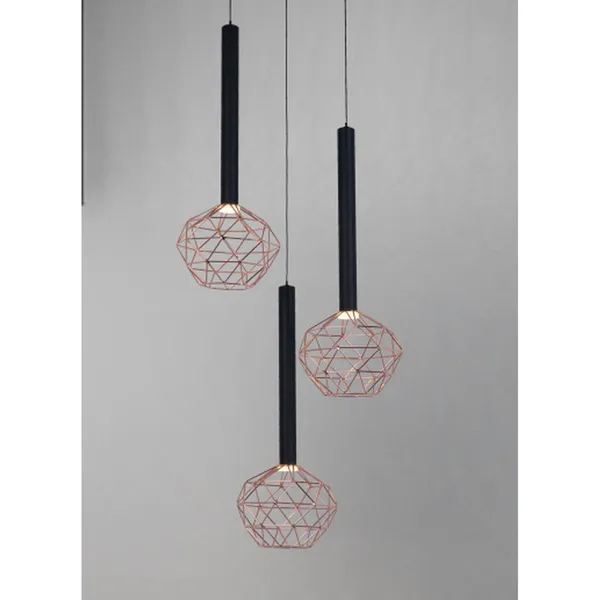 Black_Copper_Metal_Acrylic_Cluster_Hanging_Light_Default_Title
