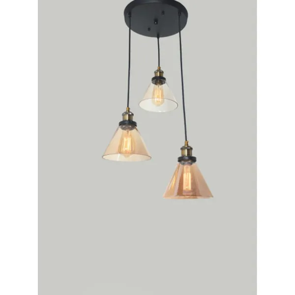 Antique_Brownass_Black_Metal_Glass_Cluster_Hanging_Light_Default_Title