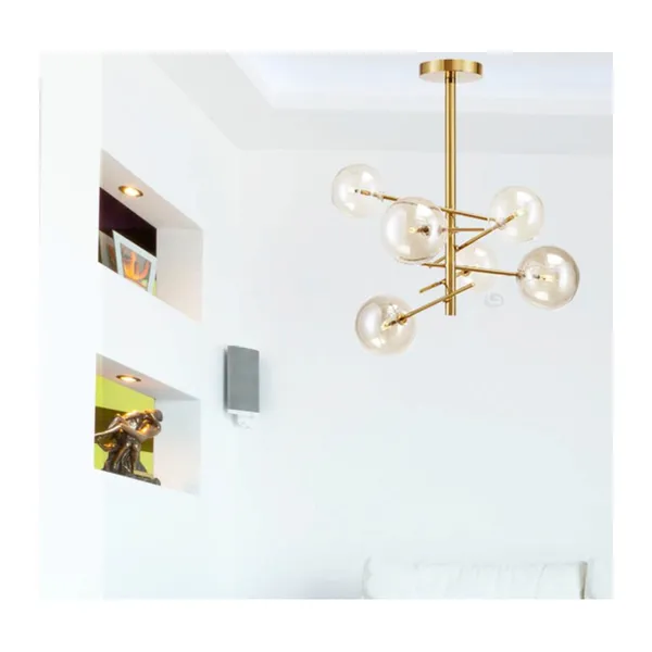 Antique_Brownass_Amber_Glass_Metal_Glass_Cluster_Hanging_Light_Default_Title