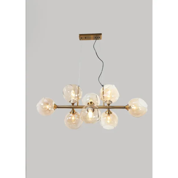 Amb_Antique_Brownass_Metal_Glass_Rectangular_Chandelier_Default_Title