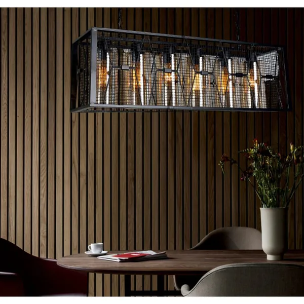 Black_Metal_Amber_Glass_Rectangular_Chandelier_Default_Title