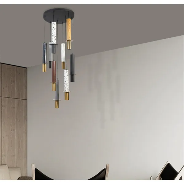 White_Gold_Metal_Crystals_Candle_Arm_Chandelier_Default_Title