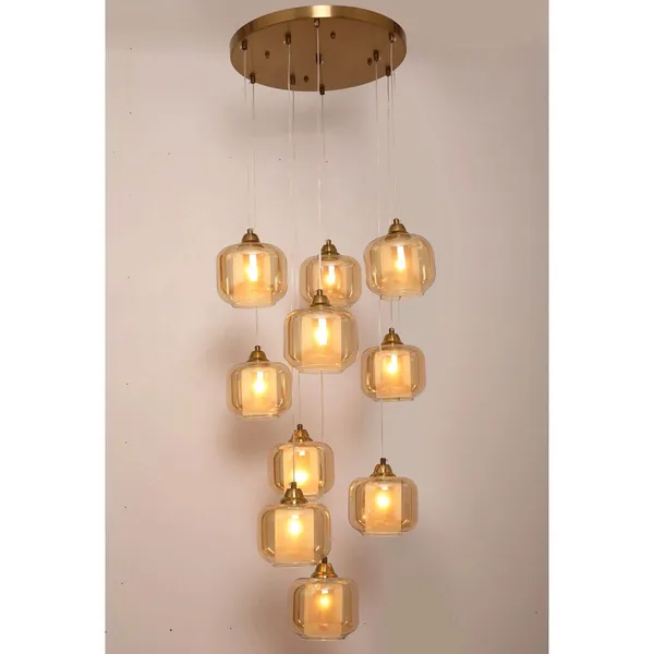 Antique_Brownass_Metal_Glass_Cluster_Hanging_Light_Default_Title
