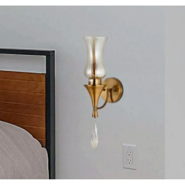 Antique_Brownass_Metal_Amber_Glass_Crystals_Modern_Wall_Light_Default_Title