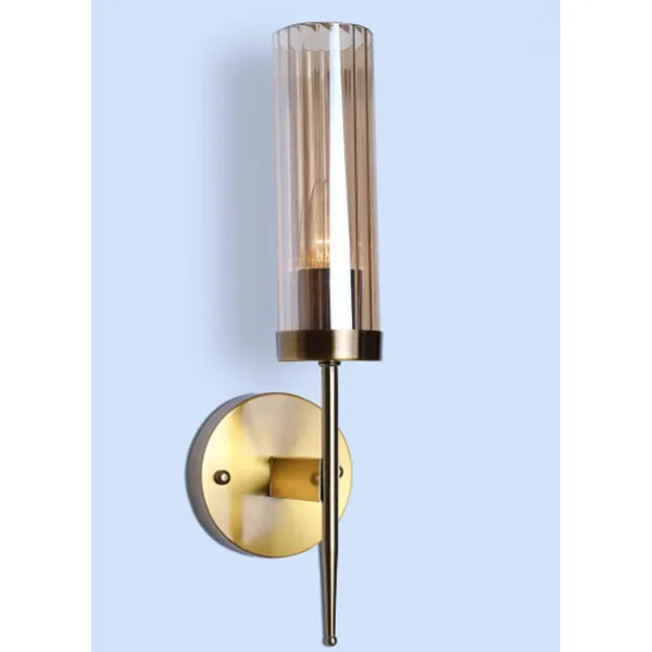 Antique_Brownass_Metal_Amber_Glass_Modern_Wall_Light_Default_Title