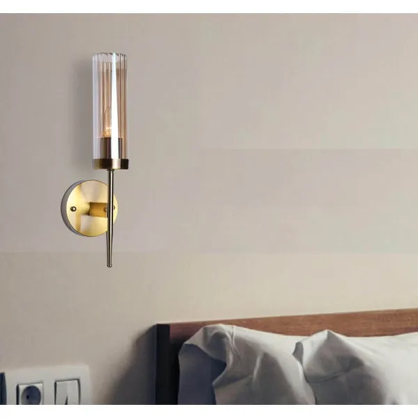 Antique_Brownass_Metal_Amber_Glass_Modern_Wall_Light_Default_Title