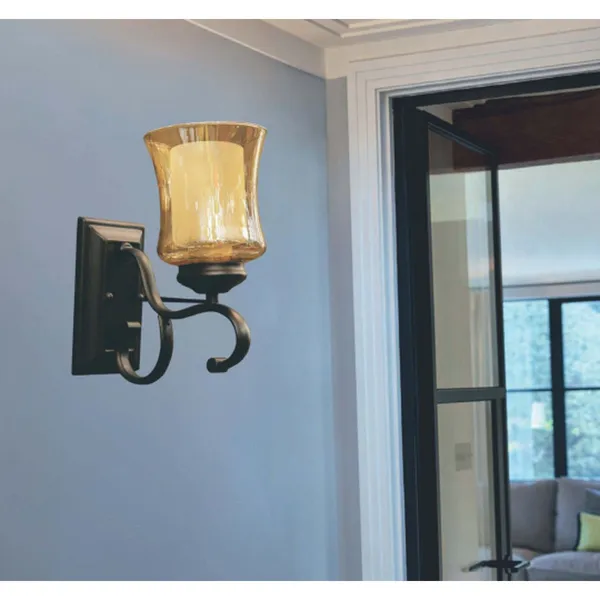 Rustic_Black_Metal_Glass_Wall_Light_Default_Title