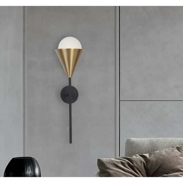 Antique_Brownass_Black_Metal_Glass_Wall_Light_Default_Title