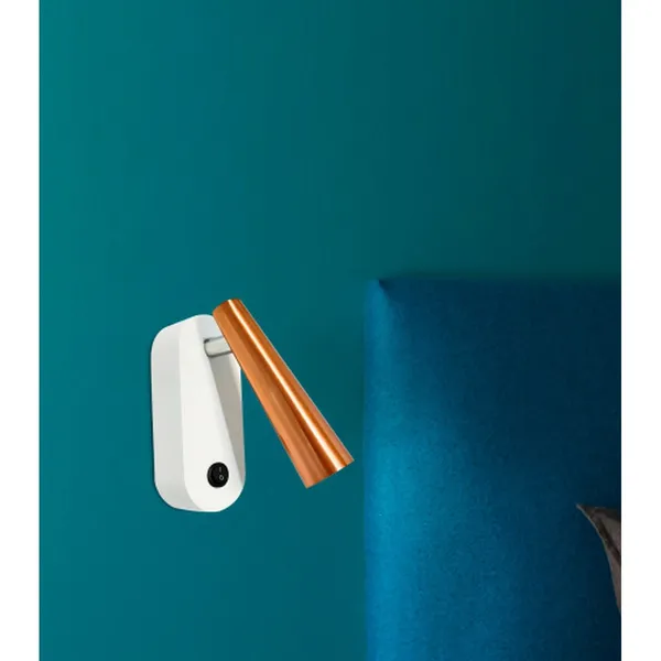 Antique_Copper_White_Metal_Bedside_Led_Reading_Wall_Light_Default_Title