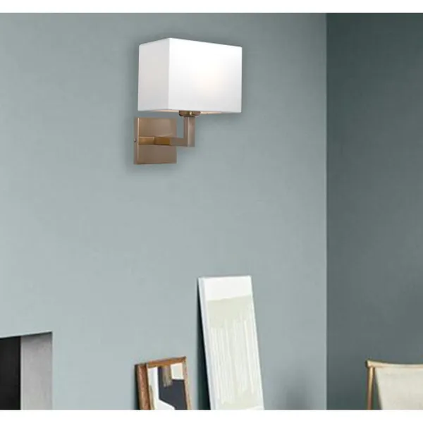 Antique_Brownass_Metal_FaBrownic_Shade_Led_Wall_Light_Default_Title