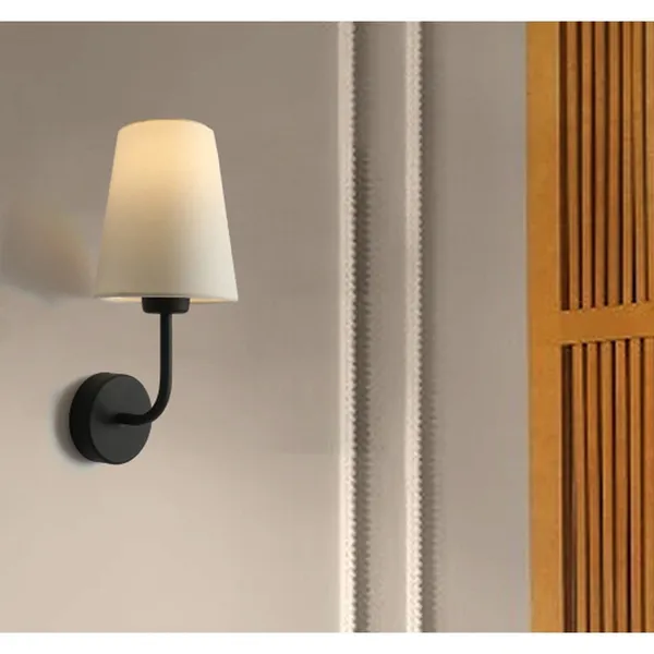 Black_Metal_FaBrownic_Shade_Cloth_Shade_Wall_Light_Default_Title