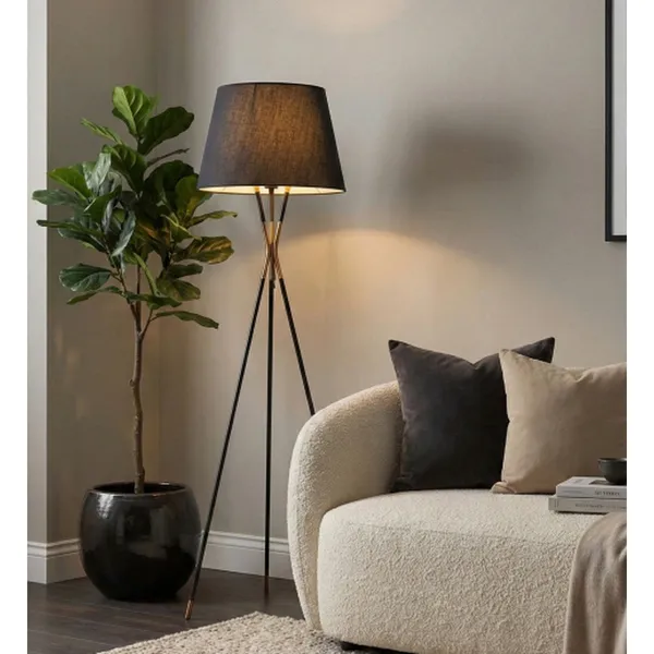 Matt_Gold_Metal_FaBrownic_Shade_Tripod_Floor_Lamp_Default_Title