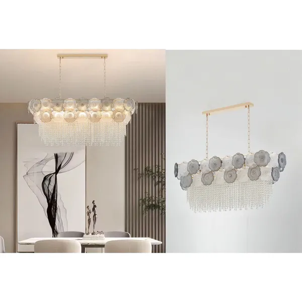French_Gold_Glass_Crystals_Rectangular_Chandelier_Default_Title