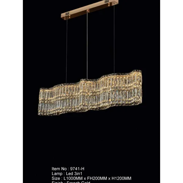 French_Gold_Metal_Crystals_Rectangular_Chandelier_Default_Title