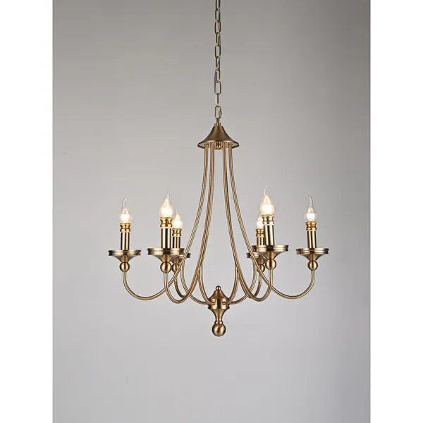 Antique_Brownass_Metal_Candle_Arm_Chandelier_Default_Title