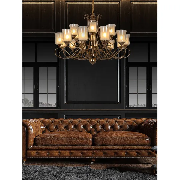 Antique_Brownass_Metal_Glass_Modern_Chandelier_Default_Title