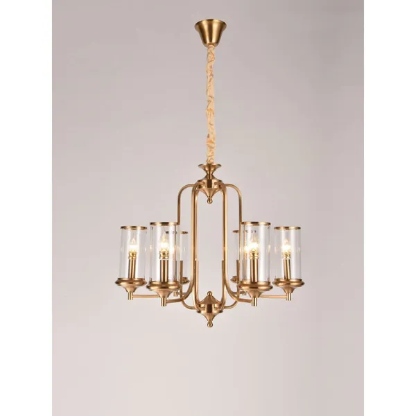 Antique_Brownass_Metal_Amber_Glass_Modern_Chandelier_Default_Title