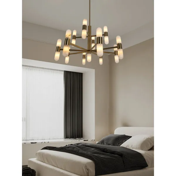 Antique_Brownass_Metal_Onxy_Marble_Led_Chandelier_Default_Title