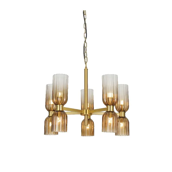 Antique_Brownass_Metal_Glass_Led_Chandelier_Default_Title