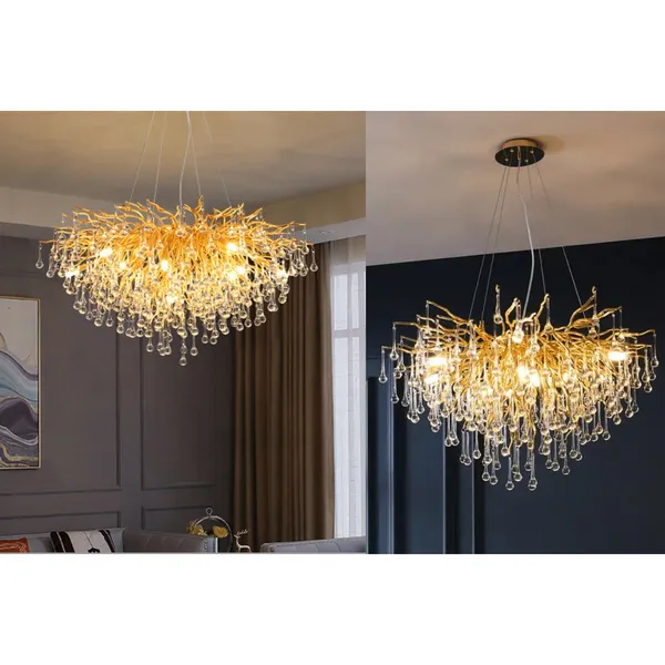 Gold_Metal_Glass_Crystal_Chandelier_Default_Title