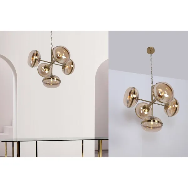 Antique_Brownass_Metal_Glass_Modern_Chandelier_Default_Title