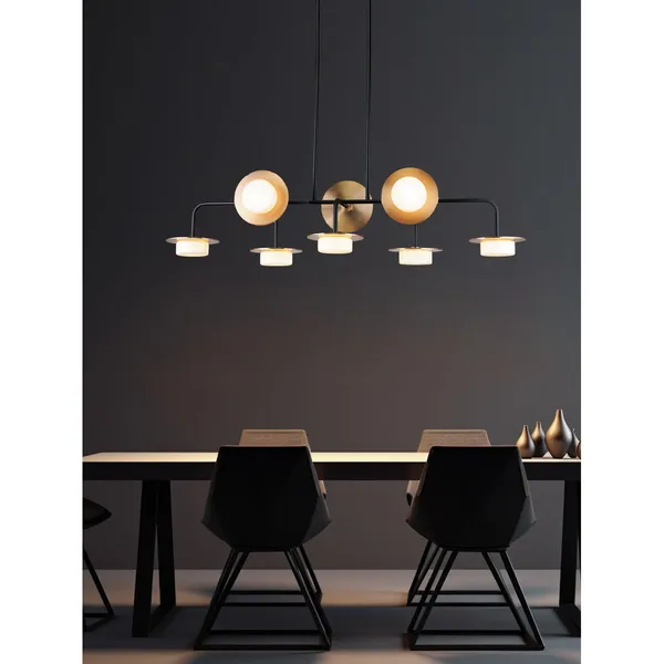 Antique_Brownass_Black_Metal_Glass_Led_Chandelier_Default_Title