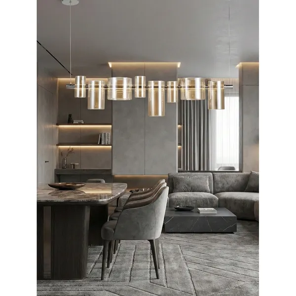 Chrome_Metal_Glass_Led_Chandelier_Default_Title