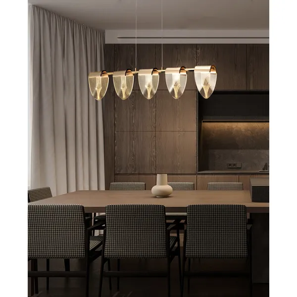 French_Gold_Metal_Acrylic_Led_Chandelier_Default_Title