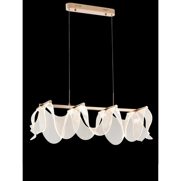 French_Gold_Metal_Acrylic_Led_Chandelier_Default_Title