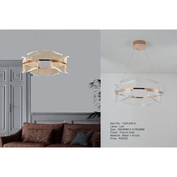 French_Gold_Metal_Acrylic_Led_Chandelier_Default_Title