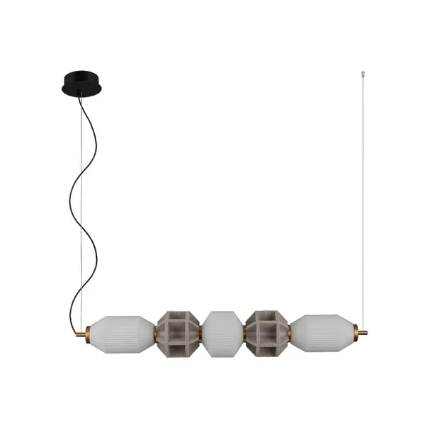 Antique_Brownass_Metal_Glass_Acoustic_Led_Hanging_Light_Default_Title