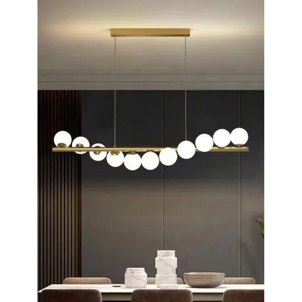 Antique_Brownass_Metal_Glass_Ball_Chandelier_Default_Title