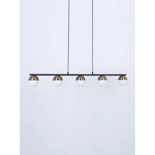 Antique_Brownass_Metal_Glass_Ball_Chandelier_Default_Title