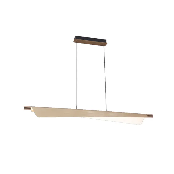 Brownushed_Gold_Metal_Acrylic_Led_Chandelier_Default_Title