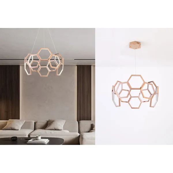 French_Gold_Metal_Acrylic_Led_Hanging_Light_Default_Title