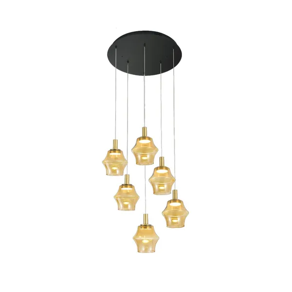 Antique_Brownass_Metal_Glass_Led_Hanging_Light_Default_Title