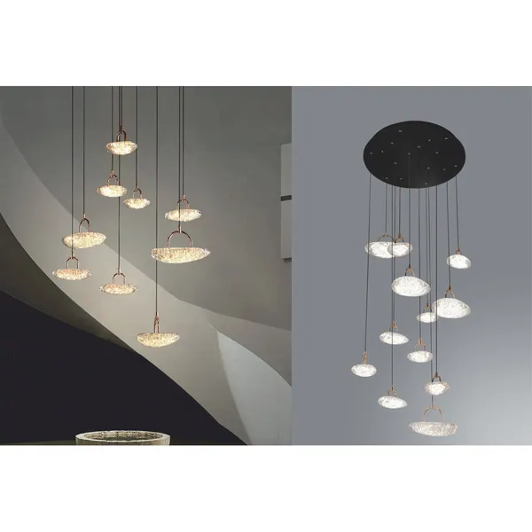 French_Gold_Black_Metal_Acrylic_Led_Chandelier_Default_Title