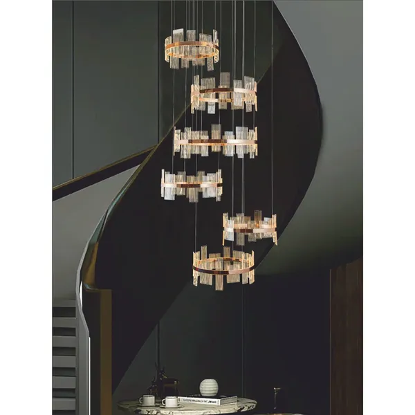 French_Gold_Metal_Acrylic_Led_Chandelier_Default_Title