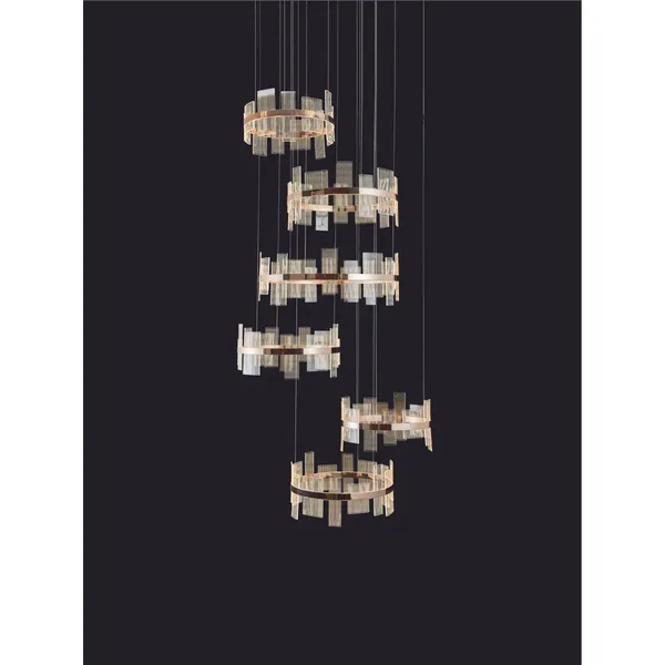 French_Gold_Metal_Acrylic_Led_Chandelier_Default_Title