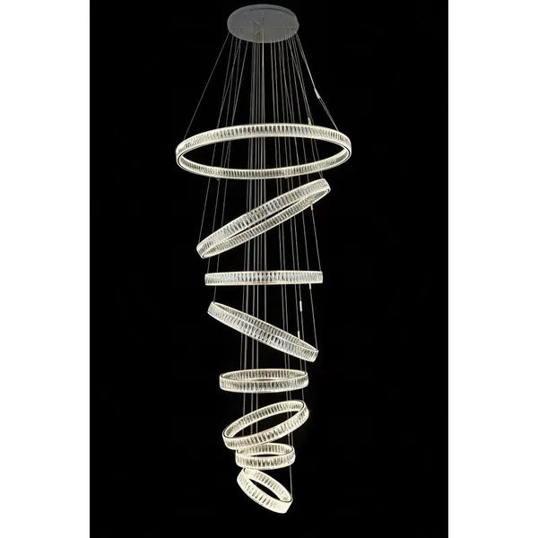 French_Gold_Metal_Crystals_Double_Height_Chandelier_Default_Title