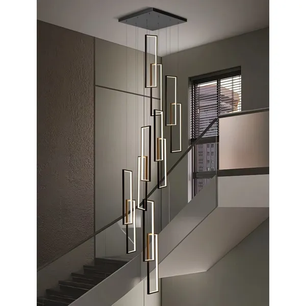 Black_Metal_Acrylic_Double_Height_Chandelier_Default_Title