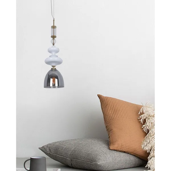 Ab_Antique_Brownass_White_Metal_Glass_Hanging_Light_Default_Title