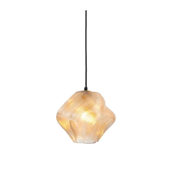 Amb_Antique_Brownass_Metal_Glass_Hanging_Light_Default_Title