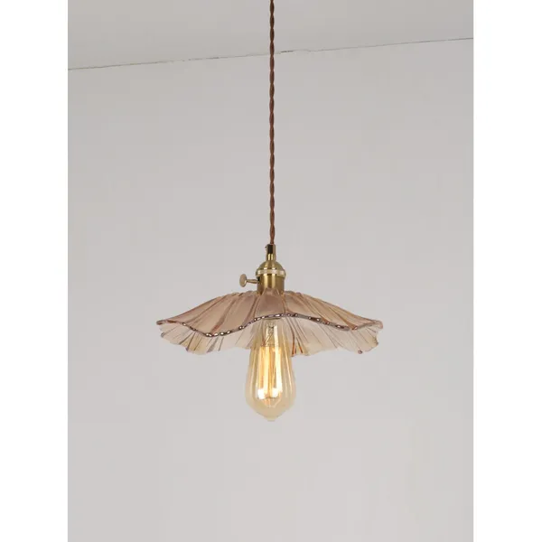 Amb_Antique_Brownass_Metal_Glass_Hanging_Light_Default_Title