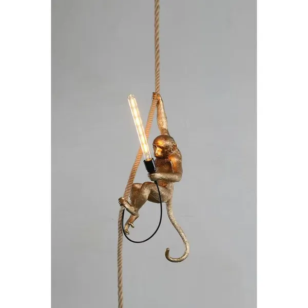 Black_Gold_Metal_Resin_Rope_Monkey_Hanging_Light_Default_Title