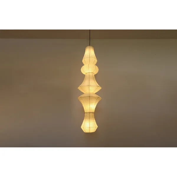 Black_White_Metal_Rice_Paper_Modern_Hanging_Light_Default_Title