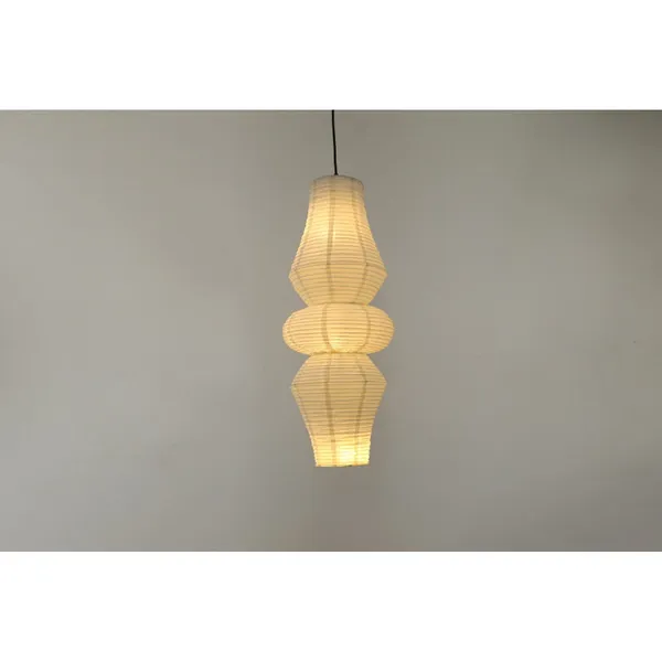 Black_White_Metal_Rice_Paper_Modern_Hanging_Light_Default_Title